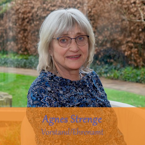 Agnes Strenge, 2. Vorsitzende