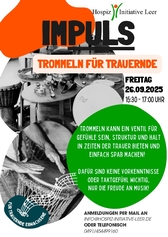 Bild Flyer Trommeln Für Trauernde