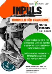 Bild Flyer Trommeln F&uuml;r Trauernde
